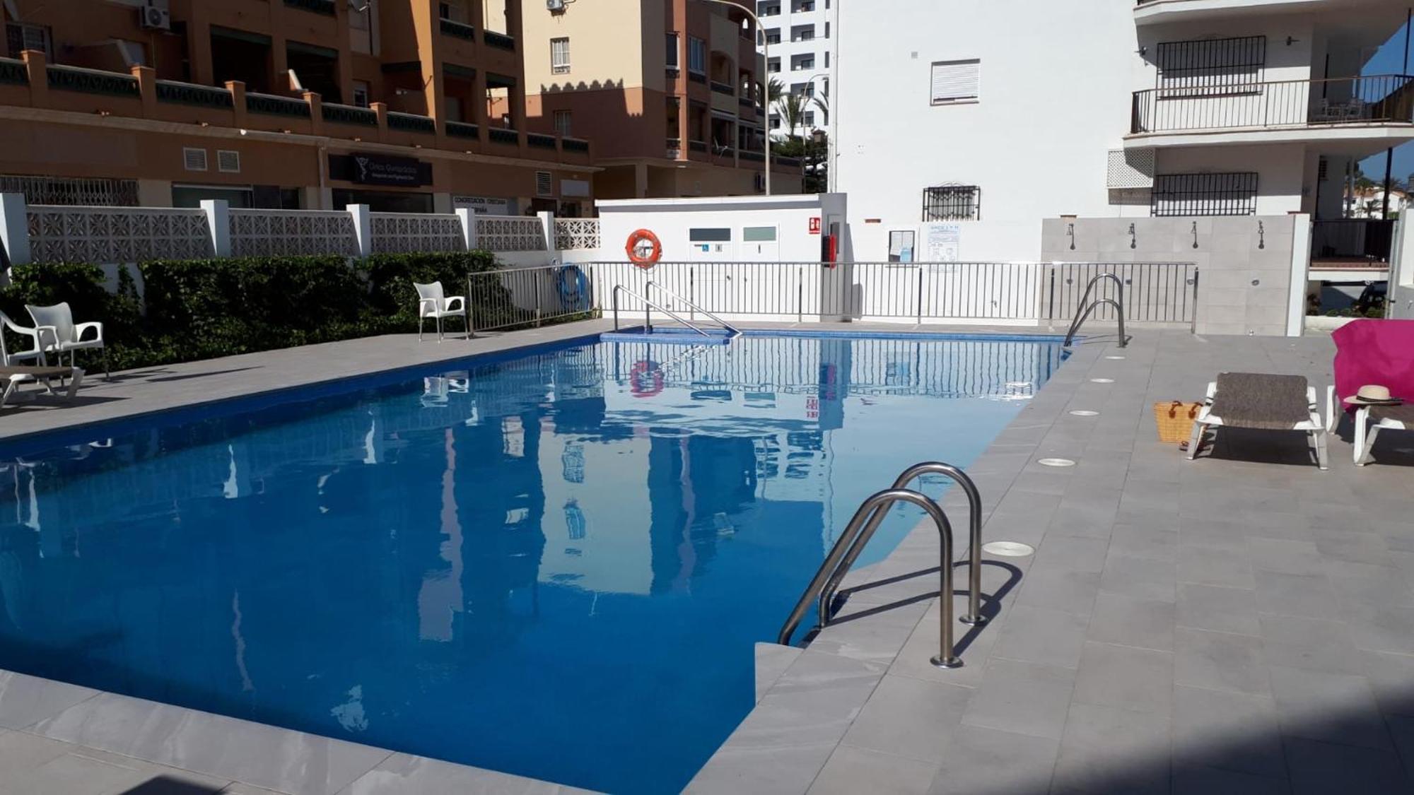 Apartamento a pie de playa. Nerja Exterior foto